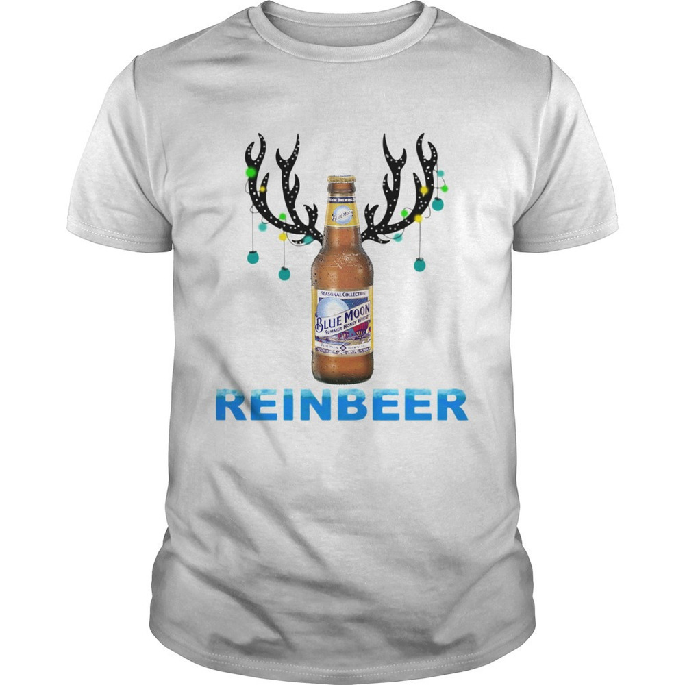Blue Moon Reinbeer Christmas Shirt